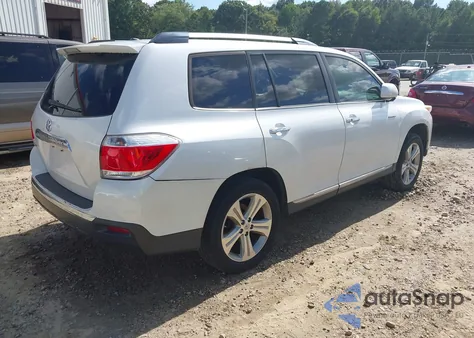 2012 Toyota Highlander Limited V6 из США, поврежденный, VIN 5TDYK3EH1CS062313